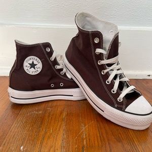 Platform Converse Dark Root Excellent Condition